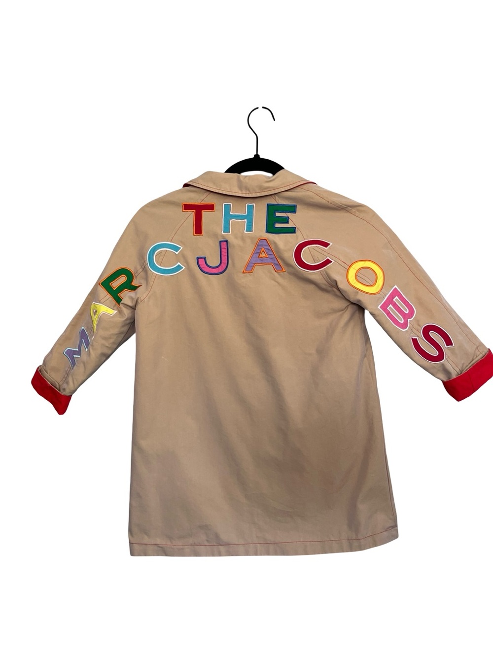 The Marc Jacobs Kids Reversible Jacket Spellout Colorful Youth Size 8